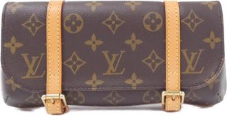 Louis Vuitton Monogram Marron Monogram Monogram Fanny Pack Pochette (Pre-Owned)