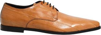 Dolce & Gabbana Derby Geklede Schoenen - Heren - Nette schoenen - Bruin - 44 EU - Leer - Schoenen