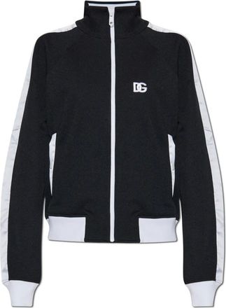 Dolce & Gabbana Dames, Sweatshirts & Hoodies, Zwart, Maat: XS Poliester