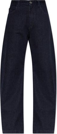 The Attico Jeans con logo ricamato - - Jeans - Donna - Blu - W25