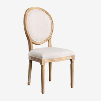 Sklum Sklum - Pack De 4 Sillas De Comedor Tapizadas Sunna