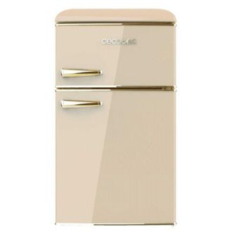 Cecotec Cecotec Nevera Peque&ntilde;a - Frigor&iacute;fico 2 Puertas - Retro 86l - Bolero Coolmarket 2d Origin 86 Beige E. 89,3cm De Alto Y 48,7cm De Ancho, Clase Energ&eacute;tic