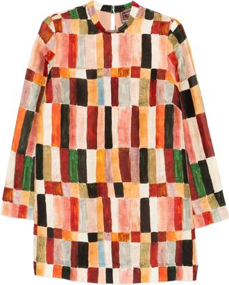 Alemais x LRNCE Abito corto Marjorelle - Toni neutri