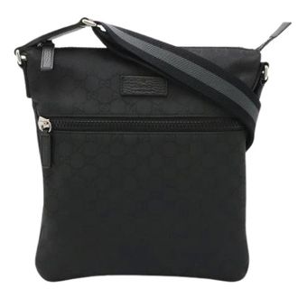 Gucci Borsa a tracolla in nylon Pre-owned - - Pre-owned - Donna - Nero - ONE SIZE