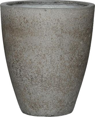 Pottery Pots Grosser In-/Outdoor Blumentopf Cement & Stone Ben L ø 46.5/ H 55 cm - Grey