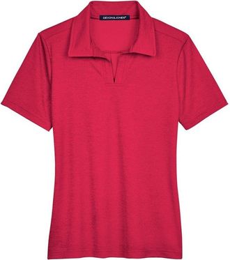 Devon & Jones Womens CrownLux PerformanceAddress Melange Polo