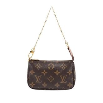 Louis Vuitton Pre-owned Mini Pochette Accessoires - Dames - Vintage Mini Tas - Bruin - ONE Size - Vintage