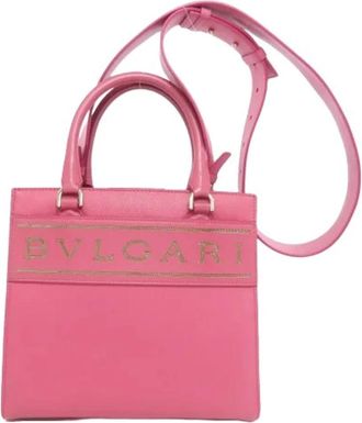 Bulgari Pre-owned Mini Bags, female, Pink, Size: ONE SIZE Pre-owned Vintage Mini Bag