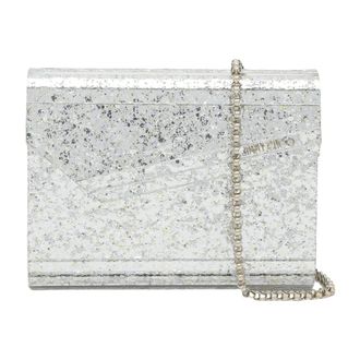 Jimmy Choo London Clutches, female, Beige, Size: ONE SIZE Hard Clutch Bag
