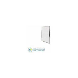 Fabrilamp Fabrilamp - Panel Llano 36w 3000k-4000k-6500k 3,8x30x60 Cm Niquel 3600lm