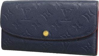 Louis Vuitton Marine Rouge Long Wallet (Bi-Fold) (Pre-Owned)