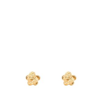 Bottega Veneta Knoop Oorbellen - Dames - Oorbellen - Geel - ONE Size - Accessoires