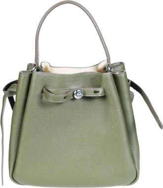 Tory Burch Romy Bucket Bag - Dames - Schoudertassen - Groen - ONE Size - Leer - Tassen