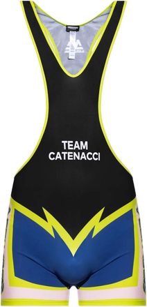 Dsquared2 Tuta intera Boxeur - Nero