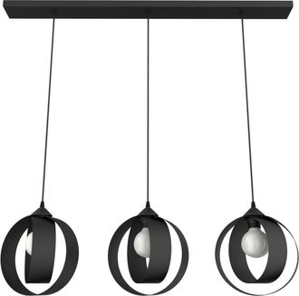 Lumicom Nucleo Sospensione Binario 3 Luci Monocolore Opaco