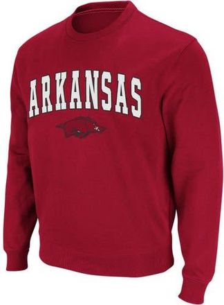 Colosseum Mens Colosseum Cardinal Arkansas Razorbacks Arch & Logo Crew Neck Sweatshirt at Nordstrom, Size Medium