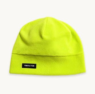Turtle Fur Fleece Multi-Season Beanie in Bright Lime at Nordstrom