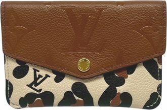 Louis Vuitton Monogram Empreinte Brown Monogram Empreinte Coin Purse/Coin Case (Pre-Owned)