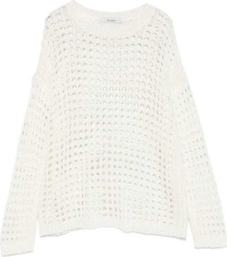 Max Mara Wei&szlig;er Pullover