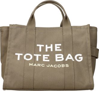 Marc Jacobs Borse a Mano The tote bag Donna Tessuto Verde/Ardesia
