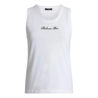 Balmain Mujer, Camisetas, Blanco, Talla: M