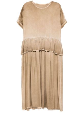 Uma Wang Abril jurk - Bruin