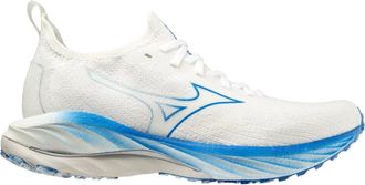 Mizuno Womens Mizuno Wave Neo Wind J1GD227821 Sneaker White Running Shoes DWA3039