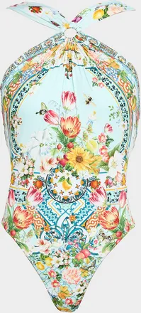 Camilla Magic Of The Mercado Print One-Piece Swimsuit