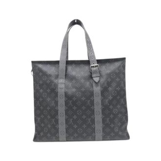 Louis Vuitton Pre-owned Monogram Eclipse Reverse Cabas Zip Tote Bag - Heren - Pre-owned - Zwart - Maat: ONE Size