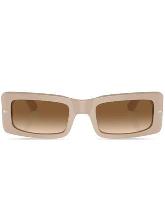 Persol Occhiali da sole Francis rettangolari - Marrone