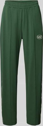 Emporio Armani Trackpants aus Viskose-Mix in Gruen, Gr&ouml;&szlig;e XXXL