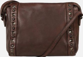 Gianni Conti Womens Capua Womens Messenger Bag - Brown - Size: ONE size