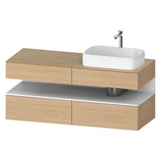 Duravit Qatego Consola Mueble Bajo Lavabo, 2 Extensiones, 2 - Duravit