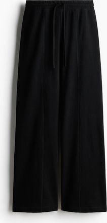 H&M Weite Joggpants - Schwarz
