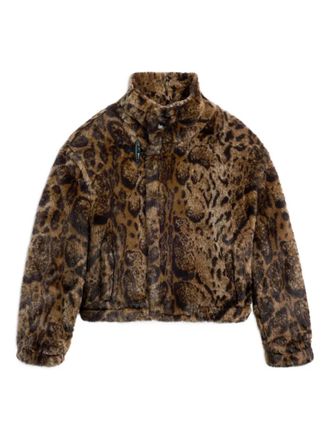Jacquemus Le Fernando faux-fur jacket - Brown