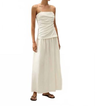 Faithfull The Brand Chiado Maxi Dress In White