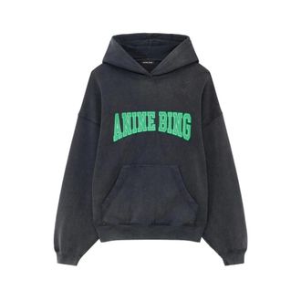 Anine Bing Sweatshirt - Dames - Hoodies - Zwart - XS - Hoodies & sweatvesten