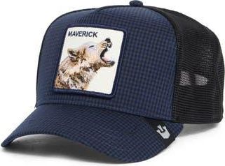Goorin Brothers Maverick Patch Trucker Hat in Navy at Nordstrom Rack