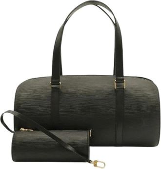 Louis Vuitton Pre-owned Vintage Handbag - Dames - Vintage Handtas - Zwart - ONE Size - Leer - Vintage