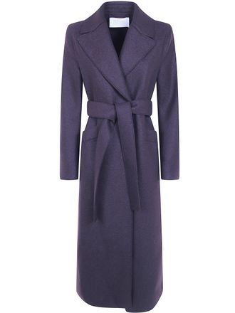 Harris Wharf London Coat Long Maxi Aa1192mlk 535 Bordeaux