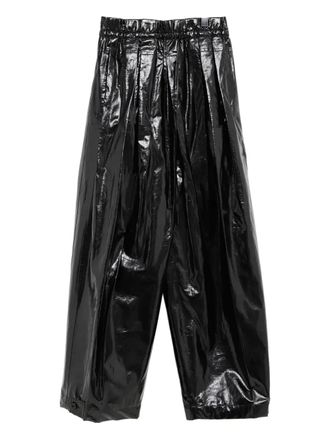 Jil Sander linen trousers - Black