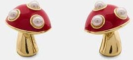 Kate Spade New York Secret Garden Mushroom Studs