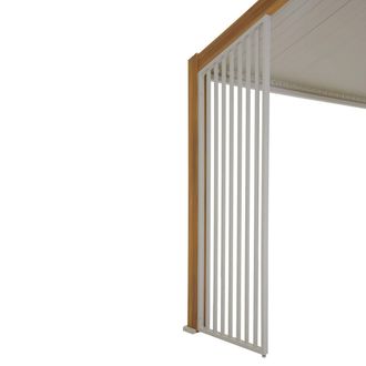 Hesperide Persiana Para P&eacute;rgola Bioclim&aacute;tica Autoportante Ecozia 4x3 M Arcilla - Hesp&eacute;ride