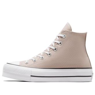 Converse (WMNS) Converse Womens Chuck Taylor All Star Lift Platform Sand Stone A06139C