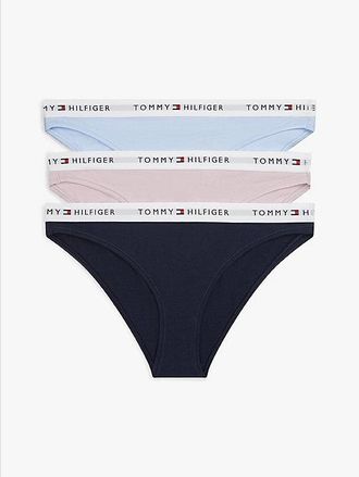 Tommy Hilfiger Pack de 3 braguitas Essential con logo