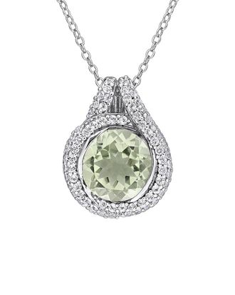 Rina Limor Silver 4.02 ct. tw. Gemstone Pendant