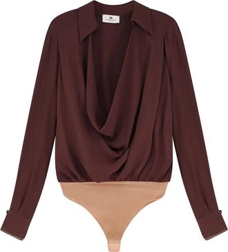 Elisabetta Franchi Viscose Bodysuit Shirt