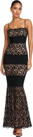 H&eacute;rve L&eacute;ger Gown - Black