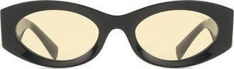 Miu Miu MU11WS 16K10R Womens Sunglasses Black Size 54