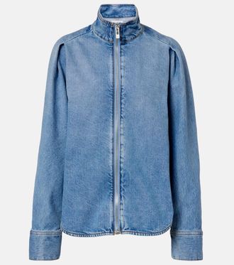 Alaia Ala&iuml;a Giacca blouson in denim